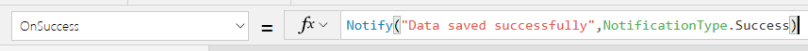 PowerApps: OnSuccess